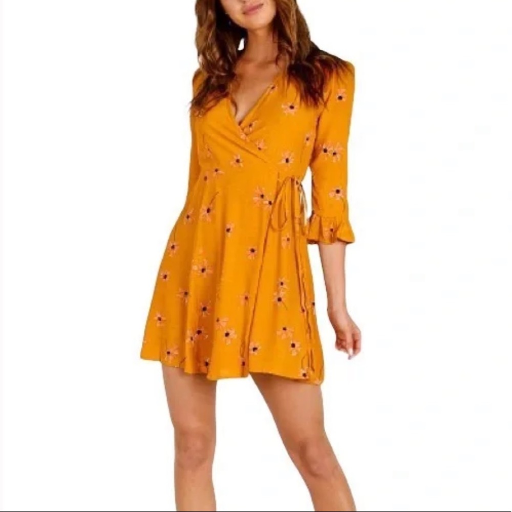 FAITHFULL THE BRAND Cavallo Botany Print Dress - XS (2)